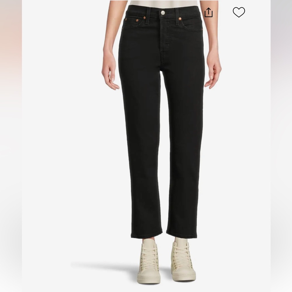 Levi’s wedgie straight Classic Black Women's Jeans